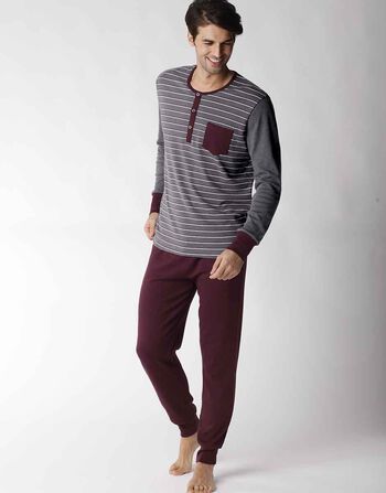 LVB Jersey Pigiama Lungo Uomo LVB Jersey Pigiama Lungo Uomo